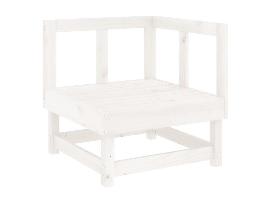 Ensemble de mobilier de jardin en pin blanc - dlz1766578956099
