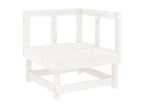 Ensemble de mobilier de jardin en pin blanc - dlz1766578956099