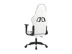 Fauteuil en similicuir blanc - dlz1766578776412