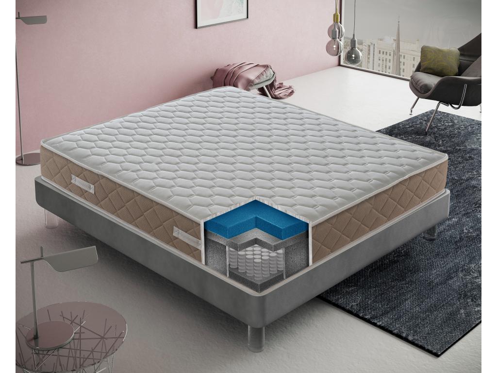 Matelas doré, 25 cm d'épaisseur, 100 x 200 cm