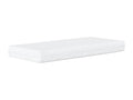 Matelas en tissu gris, 100 x 200 cm