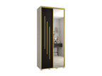 Armoire noire, 110 x 45 x 235,2 cm