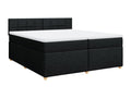 Matelas en tissu noir, 200 x 200 cm