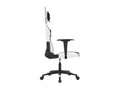 Fauteuil en similicuir blanc - dlz1766578776412