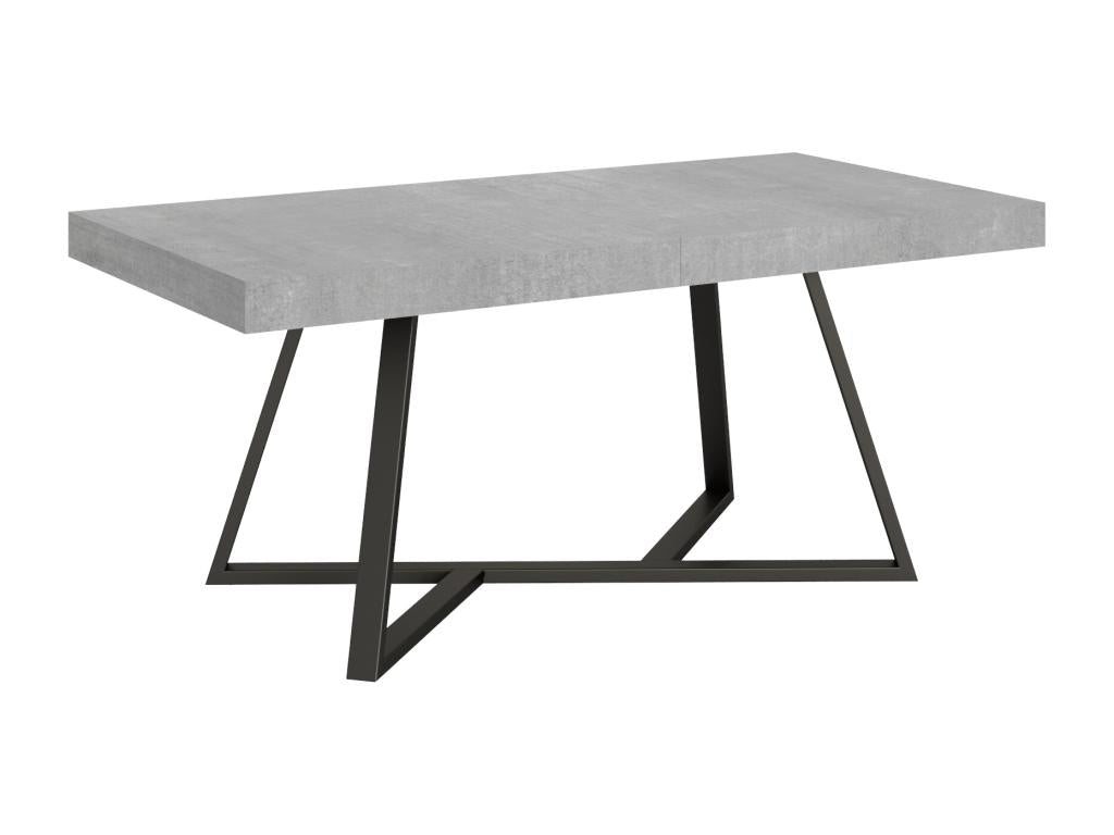 Table grise, 90 x 200 cm