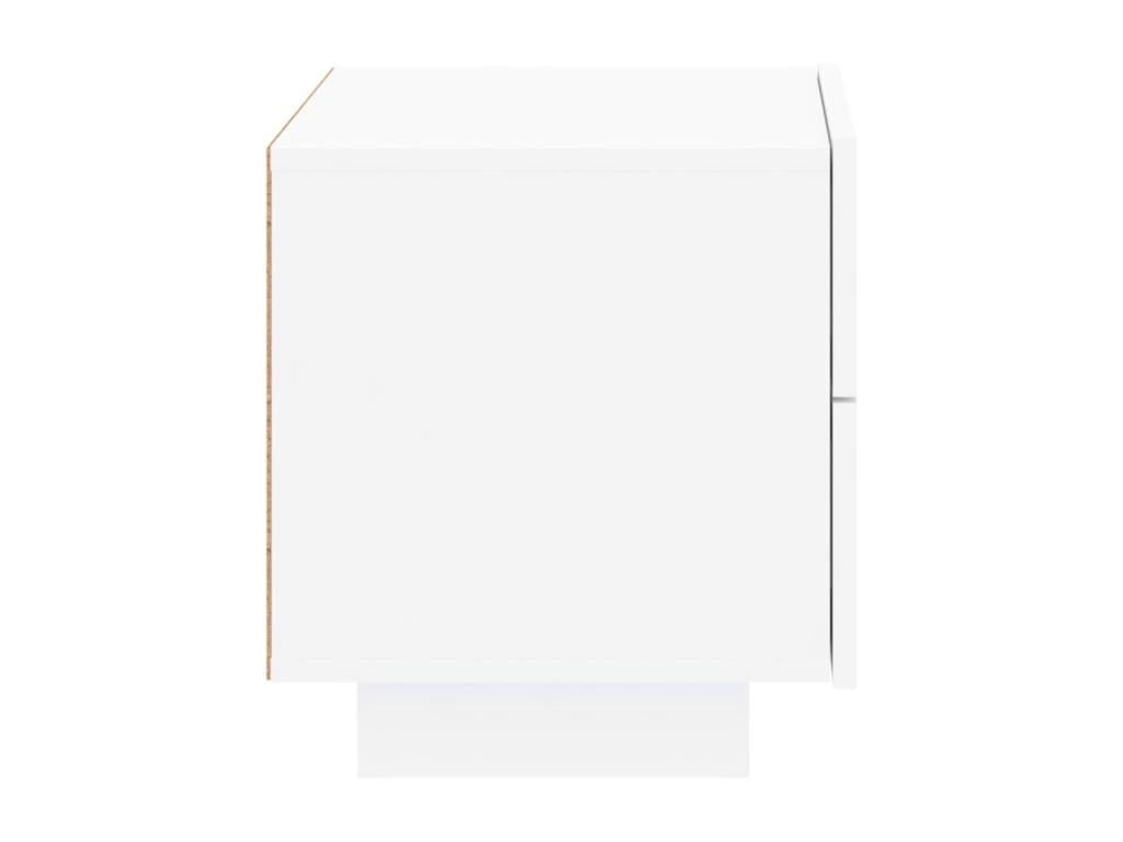 Table blanche, 70 x 36 x 40,5 cm