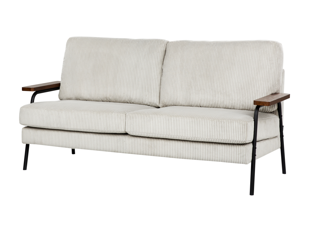 Canapé en velours gris