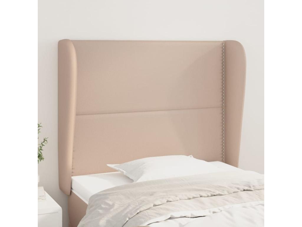 Lit marron, 103 x 23 x 118 cm