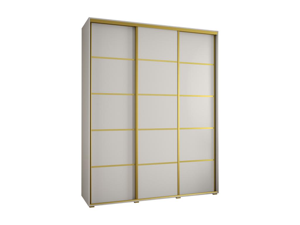 Armoire blanche, 200 x 60 x 235,2 cm