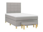 Matelas en tissu gris, 120 x 200 cm