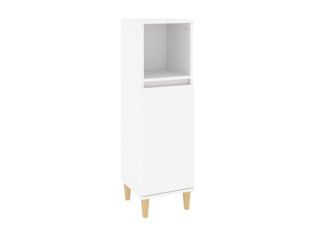 Armoire blanche, 30 x 30 x 100 cm