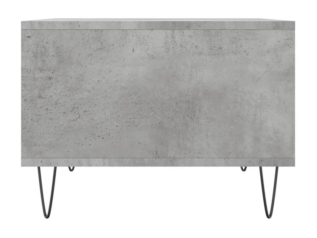 Table basse Gris béton 60x50x36.5 Zensovaingénierie WXPA10794