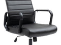 Fauteuil en similicuir noir - dlz1766578905608
