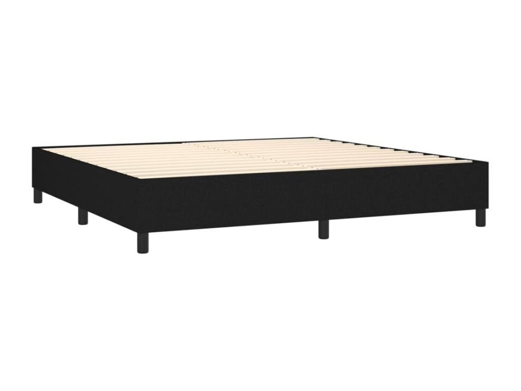 Matelas en tissu noir, 200 x 200 cm - dlz1766578965237