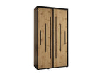 Armoire noire, 140 x 45 x 235,2 cm