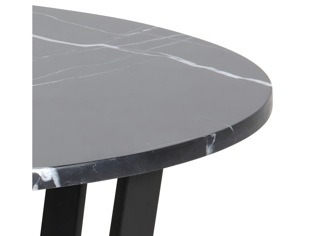 Table en marbre noir