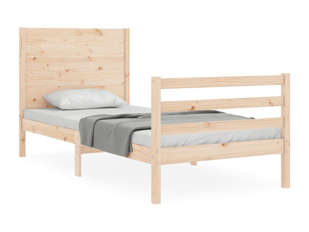 Matelas en bois massif brun