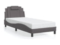 Matelas en similicuir gris, 80 x 200 cm - dlz1766578897142