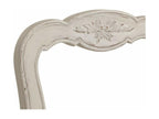 Chaise en tissu blanc
