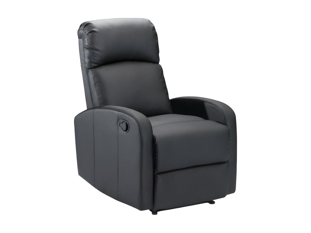 Fauteuil d'appoint noir - dlz1766578651275