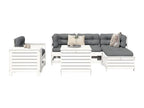 Ensemble de mobilier de jardin en pin blanc - dlz1766578829668