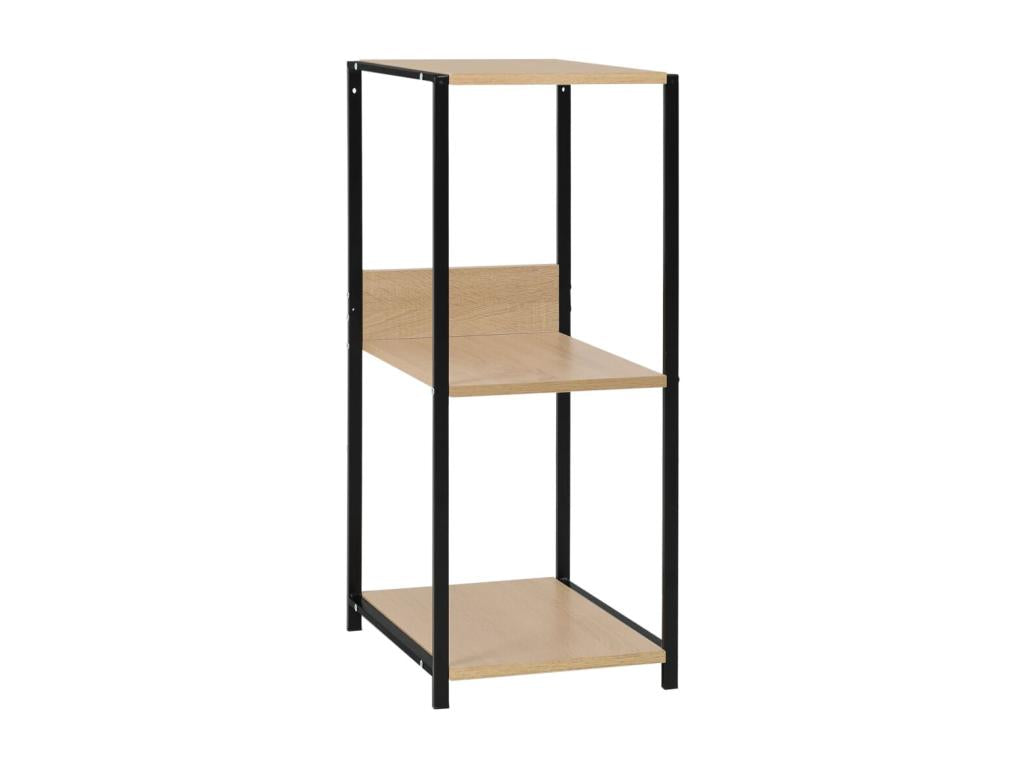 Meubles de maison en chêne noir, 33,5 x 39,6 x 79,7 cm