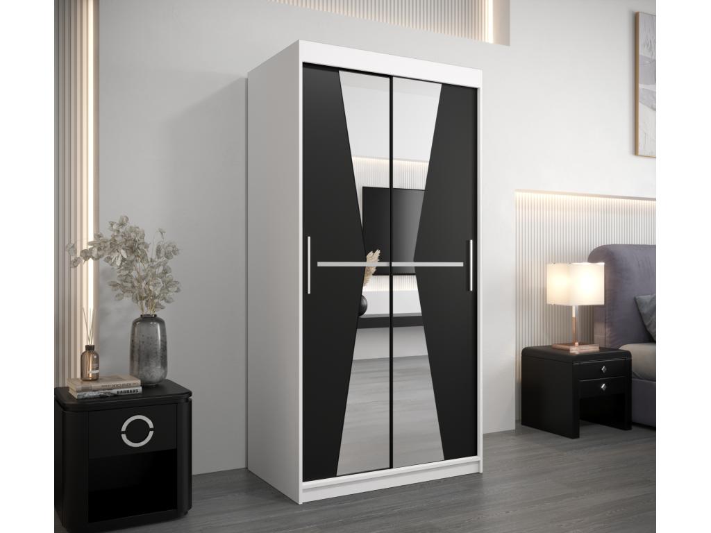 Armoire noire, 100 x 62 x 200 cm