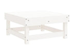 Ensemble de mobilier de jardin en pin blanc - dlz1766578956099