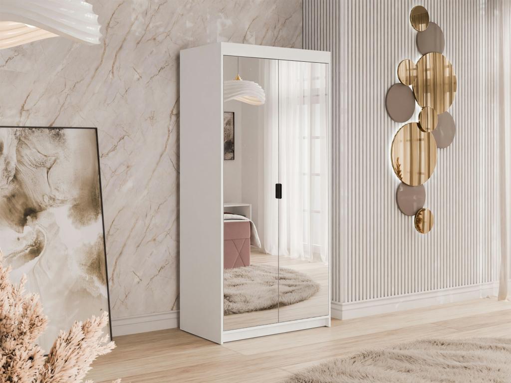 Armoire blanche, 191 x 90 x 53 cm