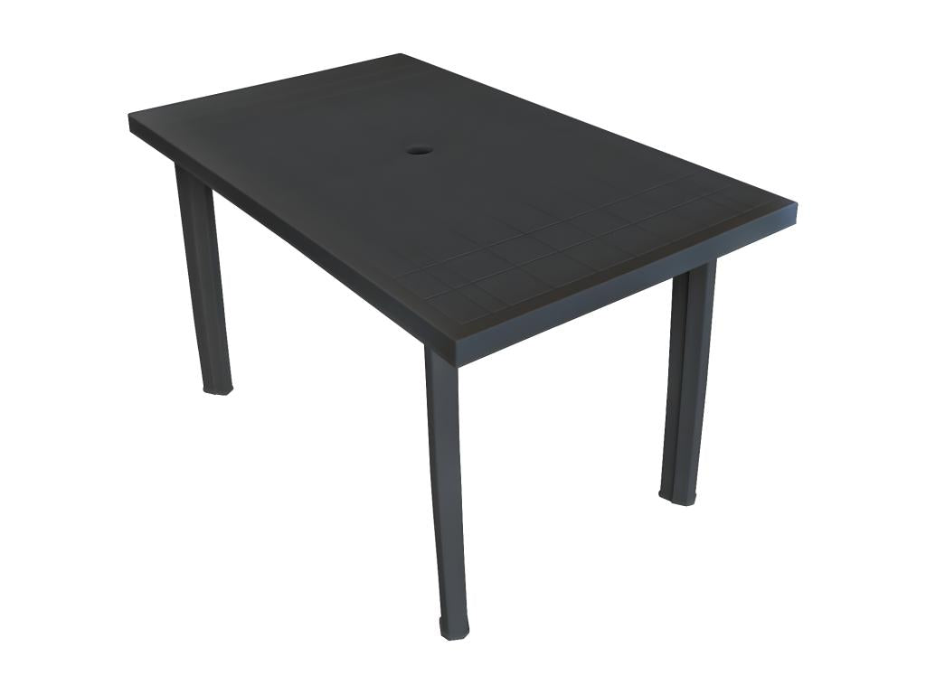 Table anthracite, 126 x 76 x 72 cm