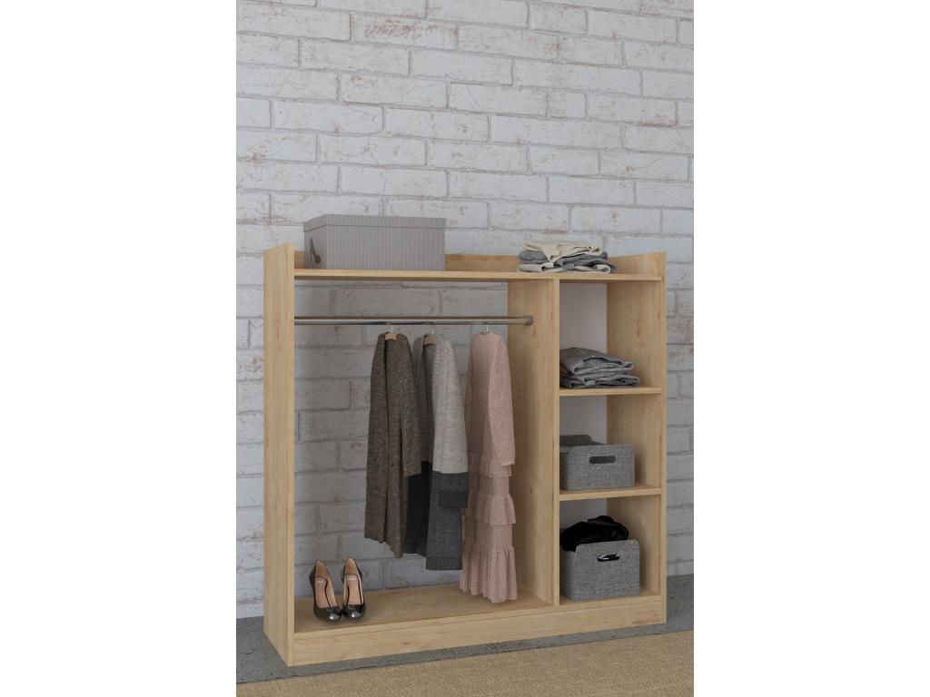 Armoire en chêne brun - dlz1766578844350