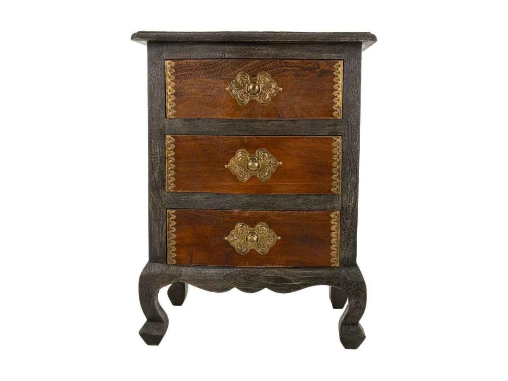 Table naturelle, 43 x 33 x 58 cm