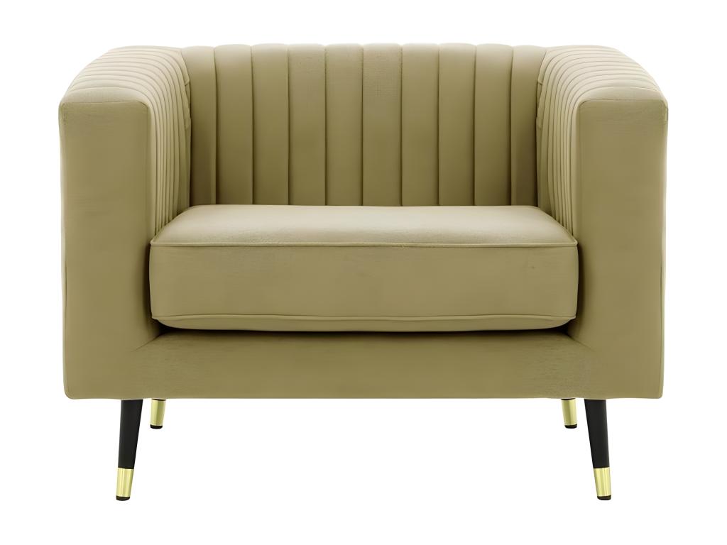 Fauteuil d'appoint beige