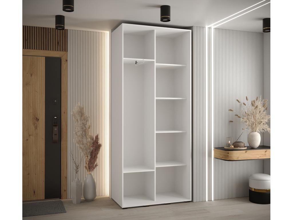 Armoire noire, 110 x 45 x 235,2 cm