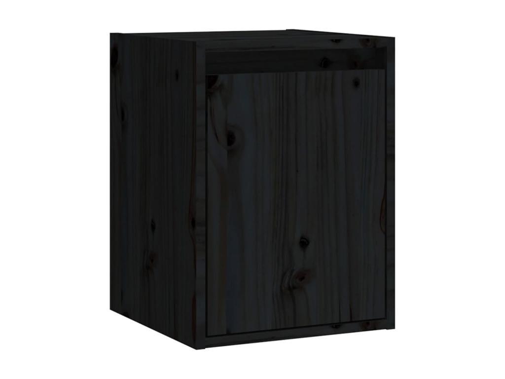 Armoire en pin noir, 30 x 30 x 40 cm