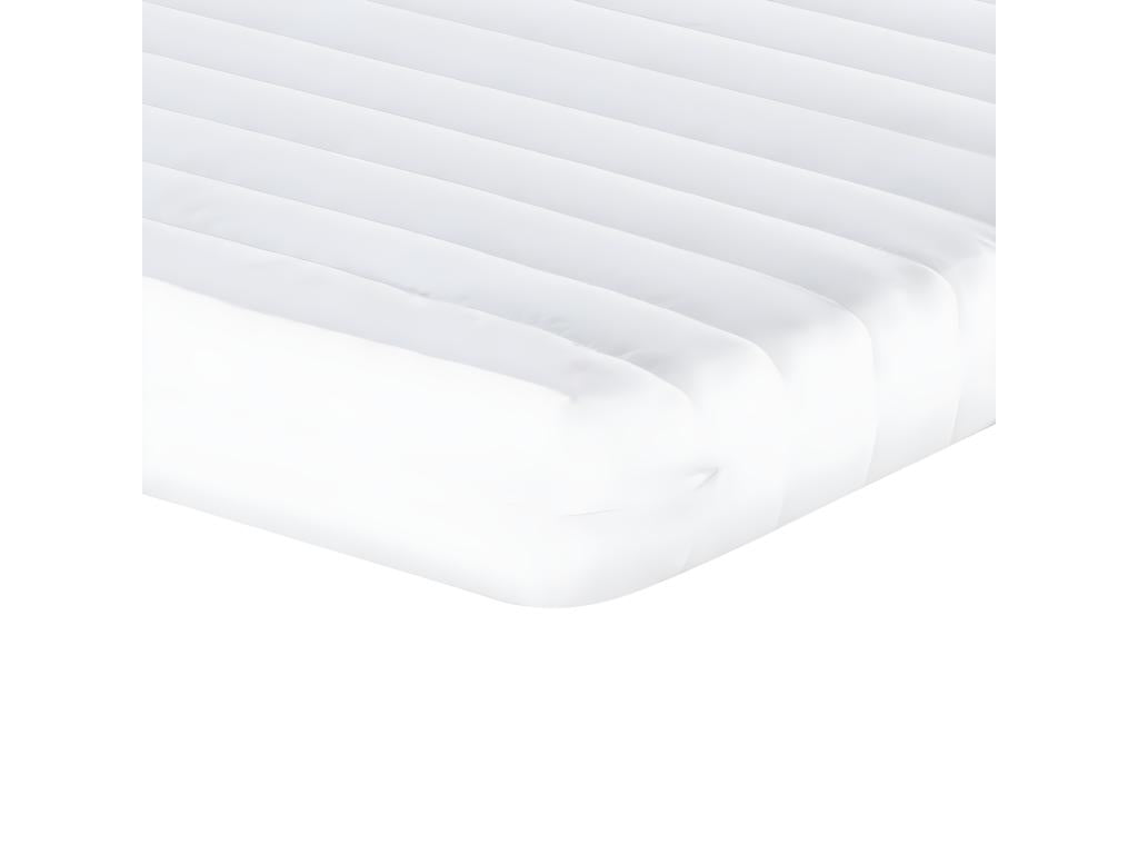 Lit en velours vert, 90 x 200 cm