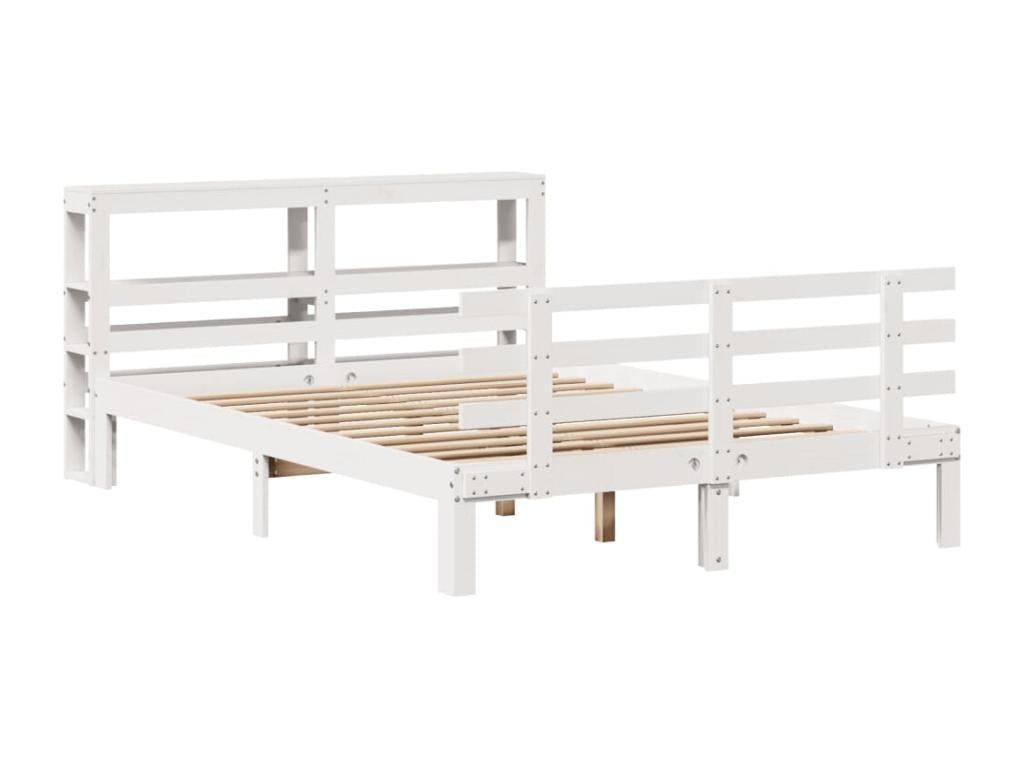 Matelas blanc, 140 x 200 cm