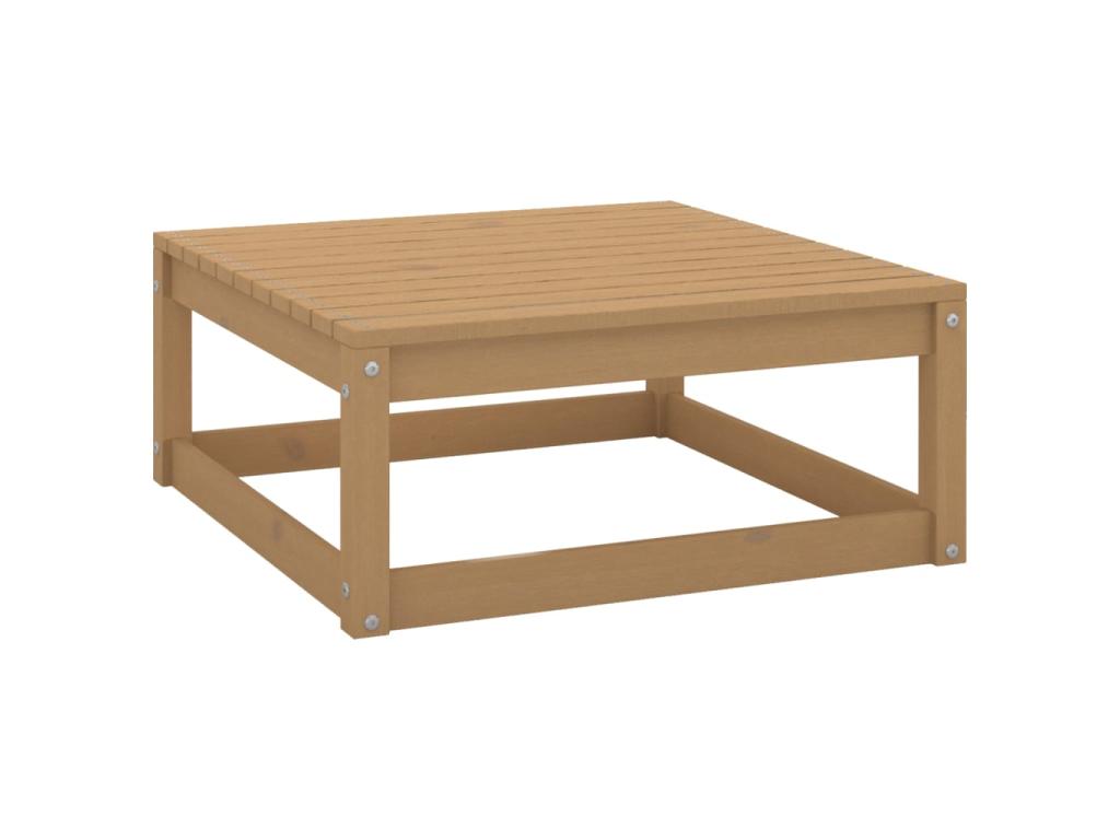 Ensemble de mobilier de jardin en pin naturel