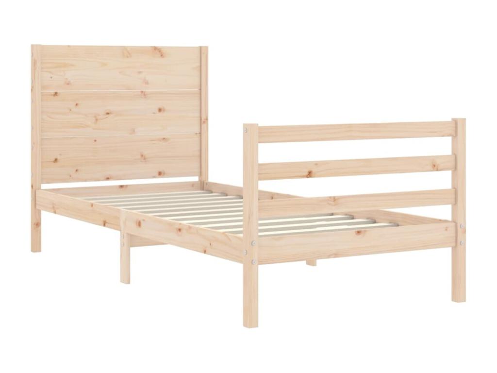 Matelas en bois massif brun