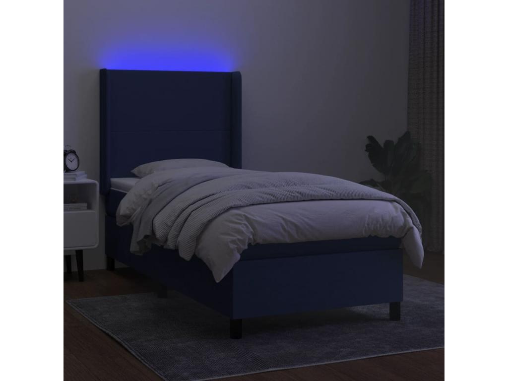Matelas bleu, 90 x 190 cm