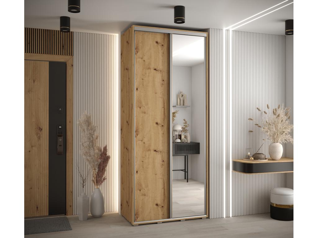 Armoire naturelle, 120 x 60 x 235,2 cm