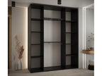 Armoire noire, 200 x 45 x 235,2 cm