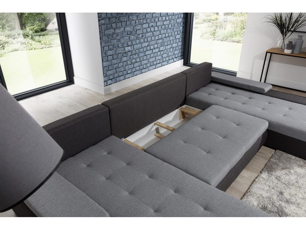 Matelas en velours beige, 180 x 200 cm