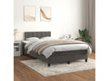 Matelas en velours gris, 120 x 190 cm