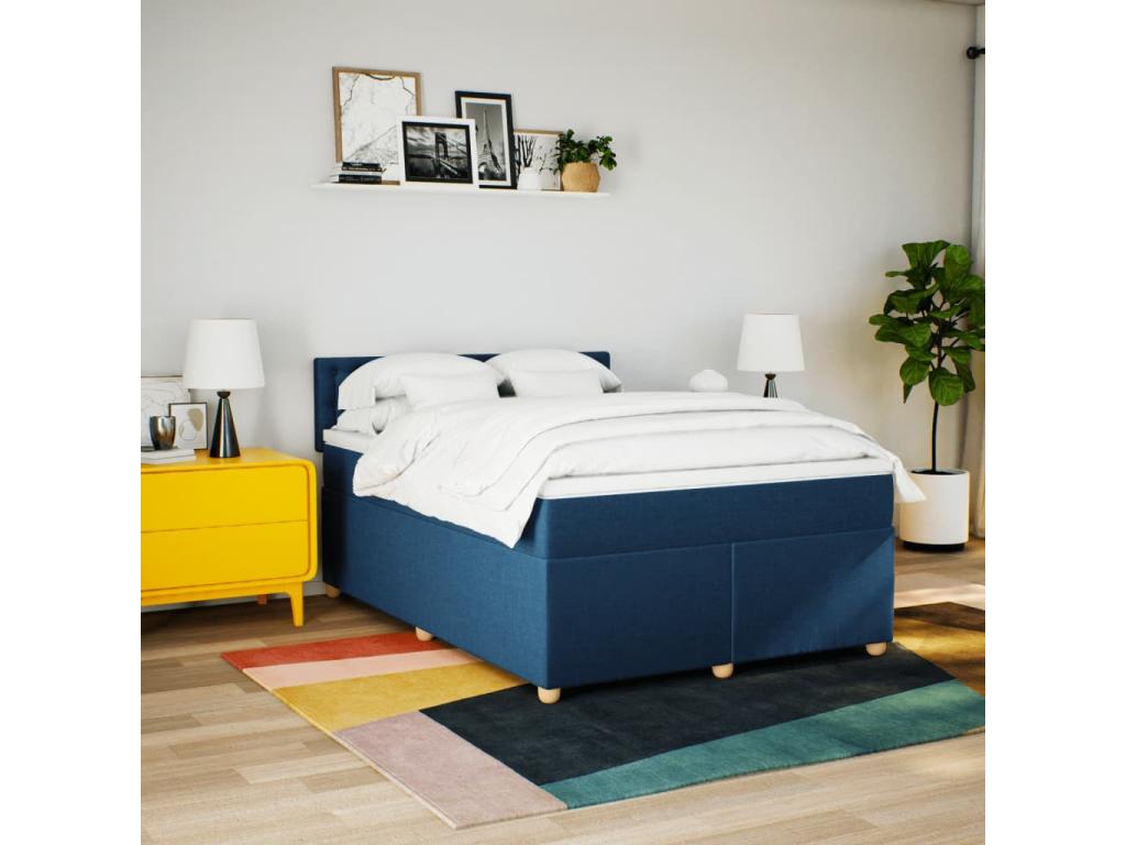 Matelas bleu, 140 x 200 cm