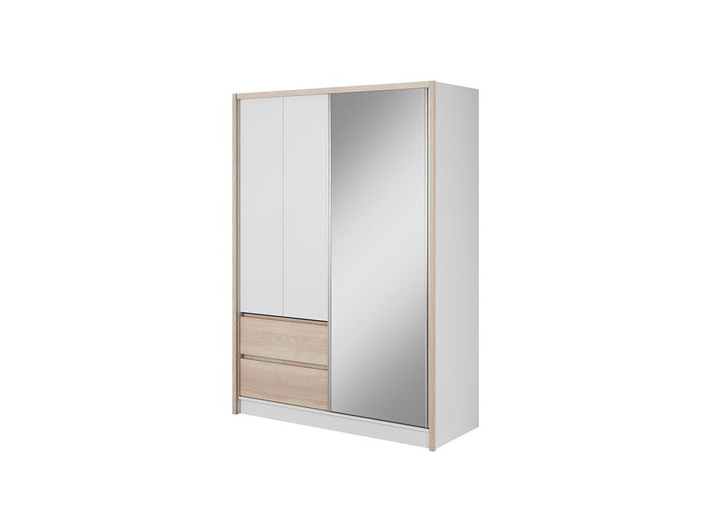 Armoire en chêne blanc, 154 x 214 x 62 cm