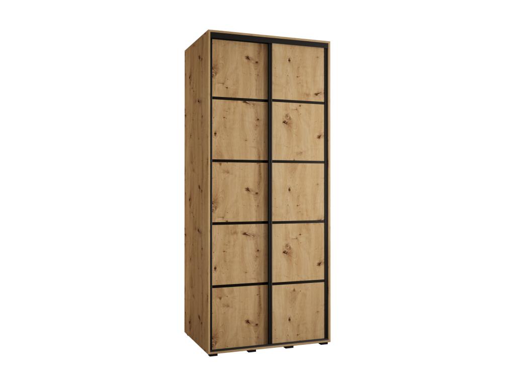 Armoire noire, 110 x 60 x 235,2 cm