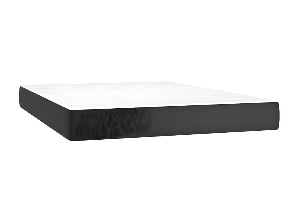 Matelas en similicuir blanc, 140 x 200 cm