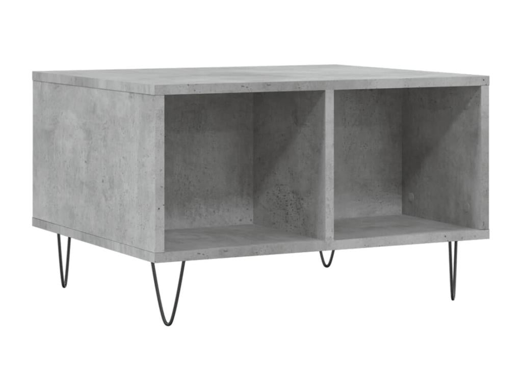 Table basse Gris béton 60x50x36.5 Zensovaingénierie WXPA10794