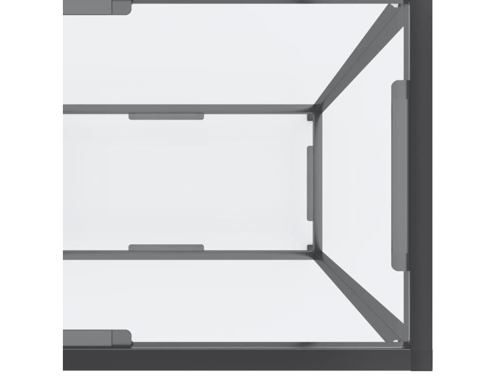 Table en verre, 180 x 35 x 75,5 cm